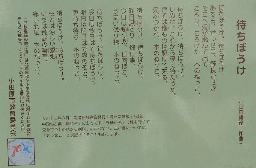 待ちぼうけ はもっとも幼い頃を思い出す Daitakuji 大澤寺 墓場放浪記