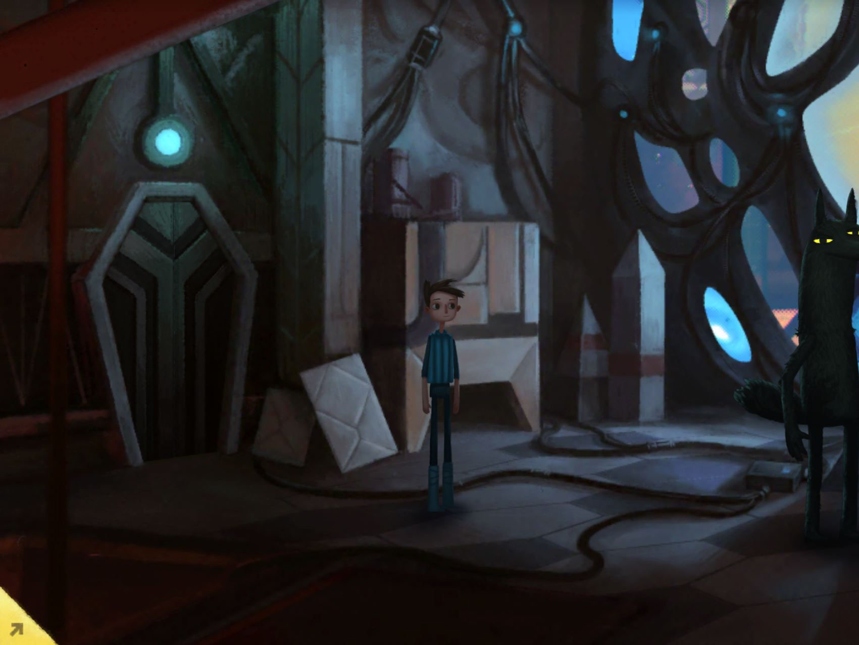 Mareks Zentrale Computerspiel im Literaturunterricht Broken Age