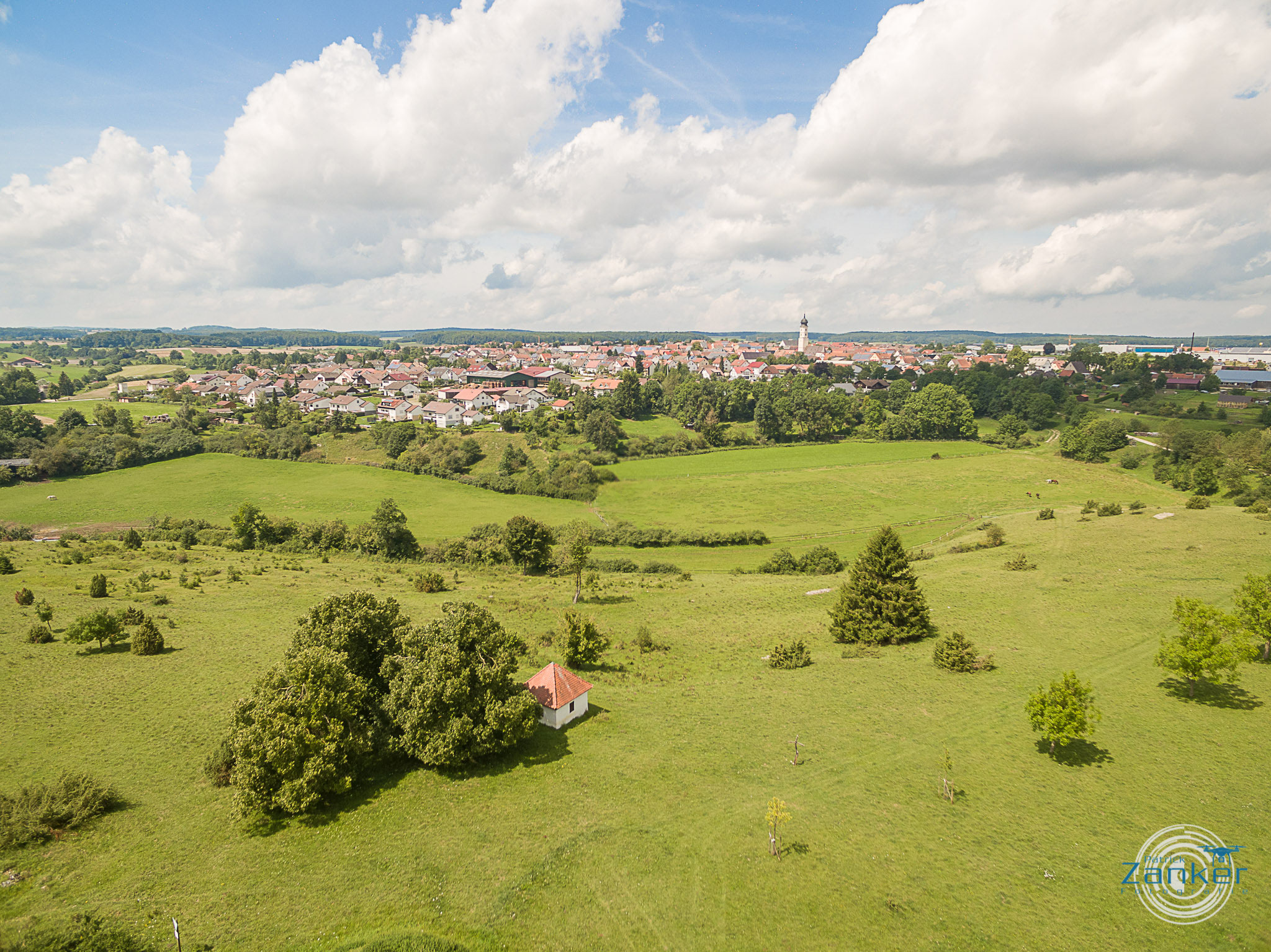 Gemeinde merklingen FotografiePatrickZanker Luftaufnahmen vom Profi