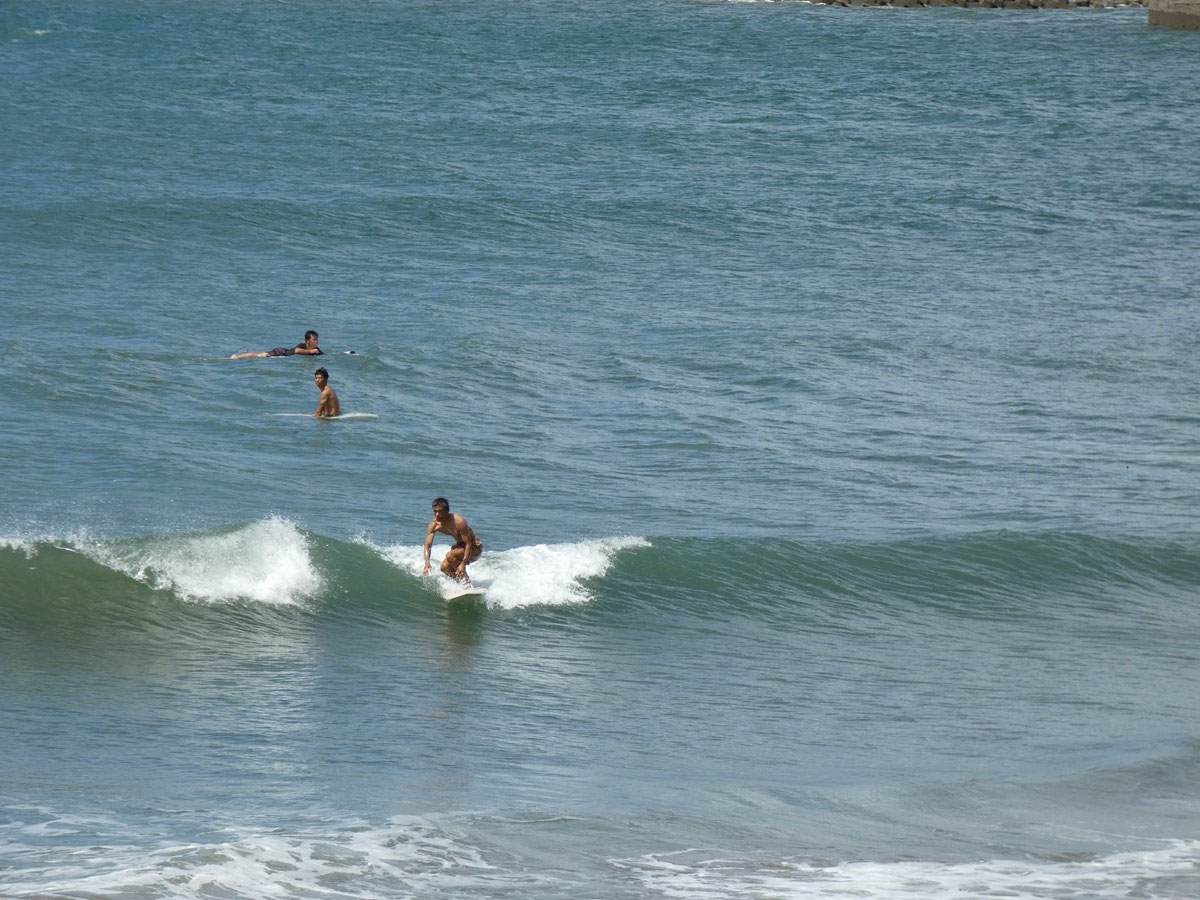 今日の鹿児島江口浜の波 9/19 - ebisusurf Jimdoページ