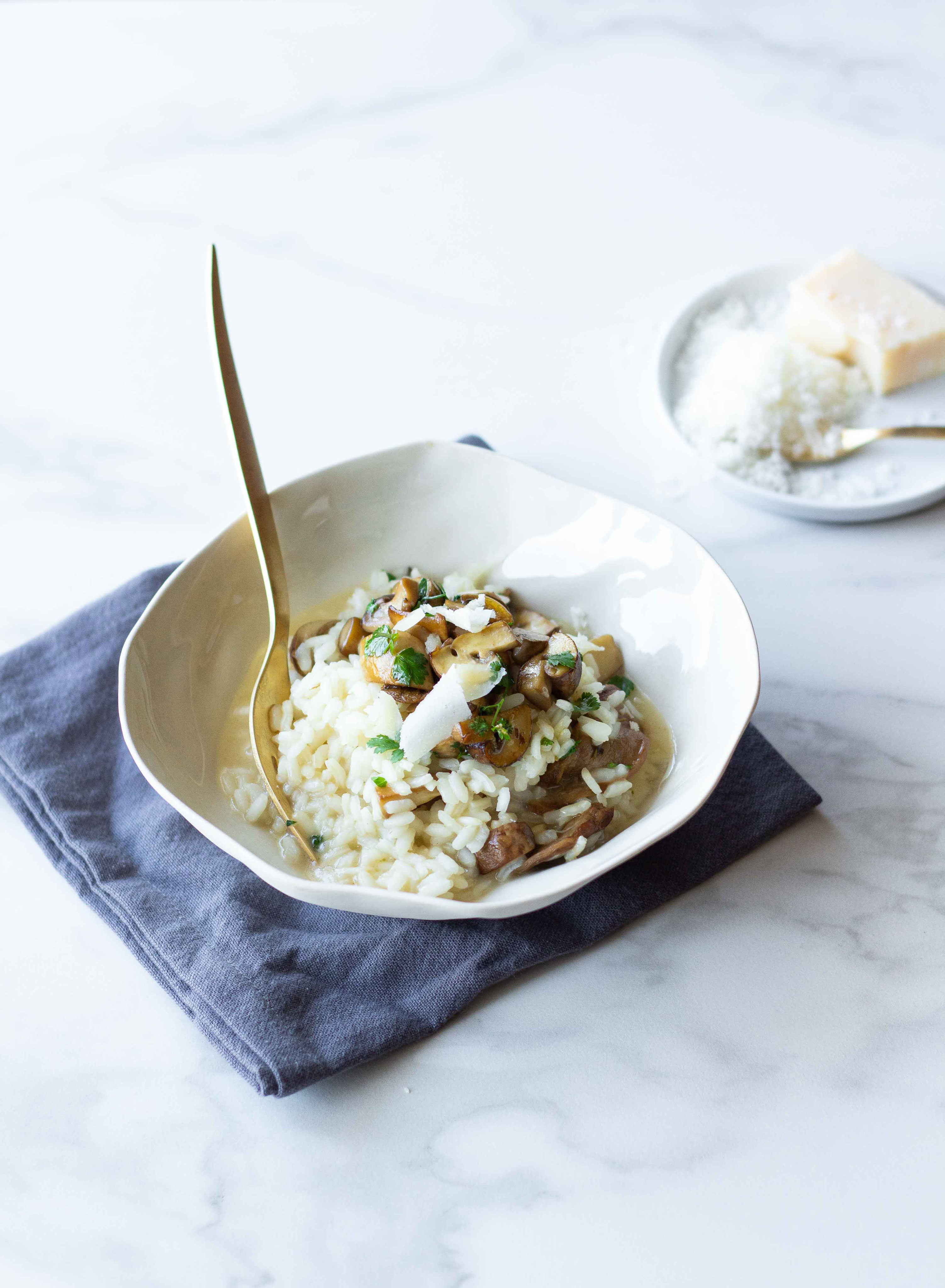 Risotto aux champignons - Lady Coquillette - Recettes de ...