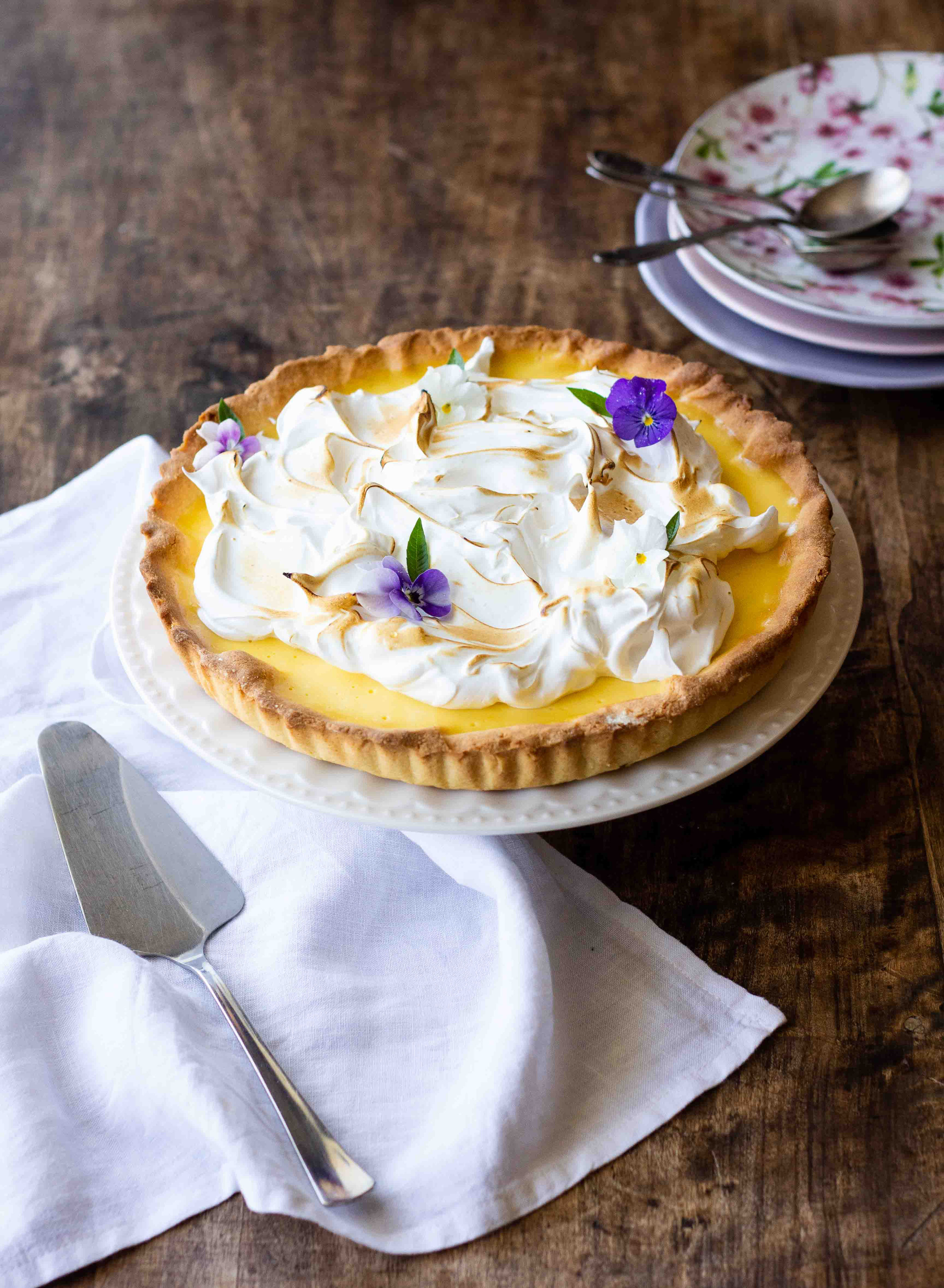 Tarte Au Citron Meringuee Lady Coquillette Recettes De Cuisine Gourmandes Et Creatives