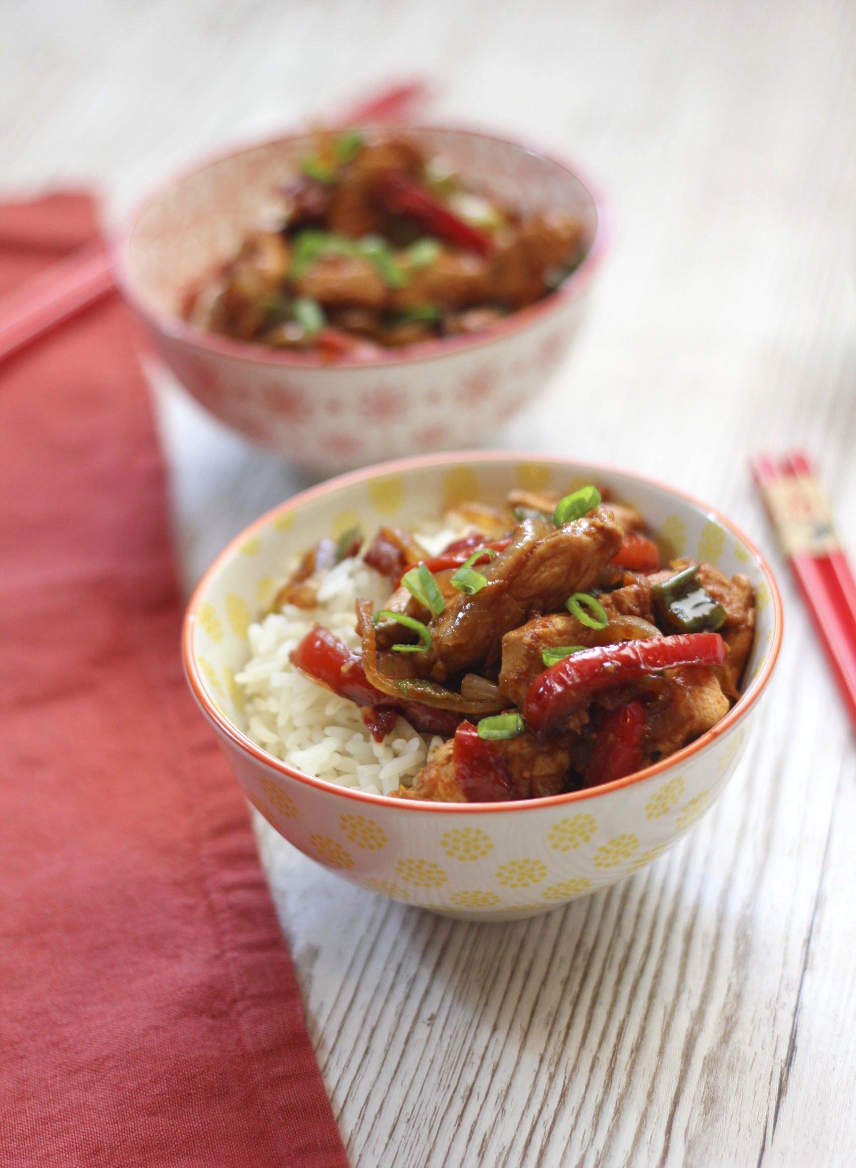 Wok de poulet aux légumes et sauce soja - Lady Coquillette - Recettes de  cuisine gourmandes et créatives