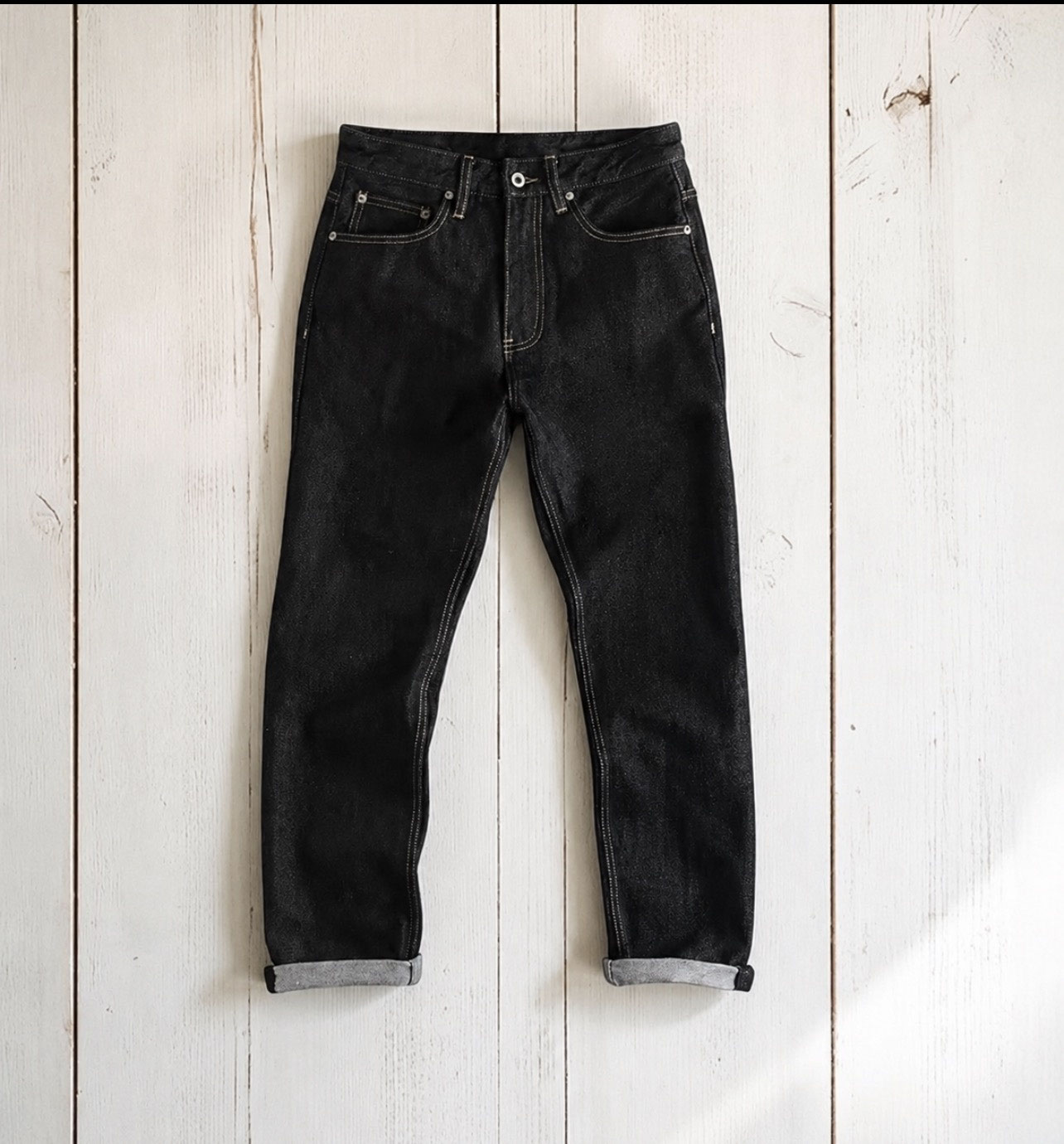 black denim pants - ROCKセレクトスタイル＆革ジャン Blackmail