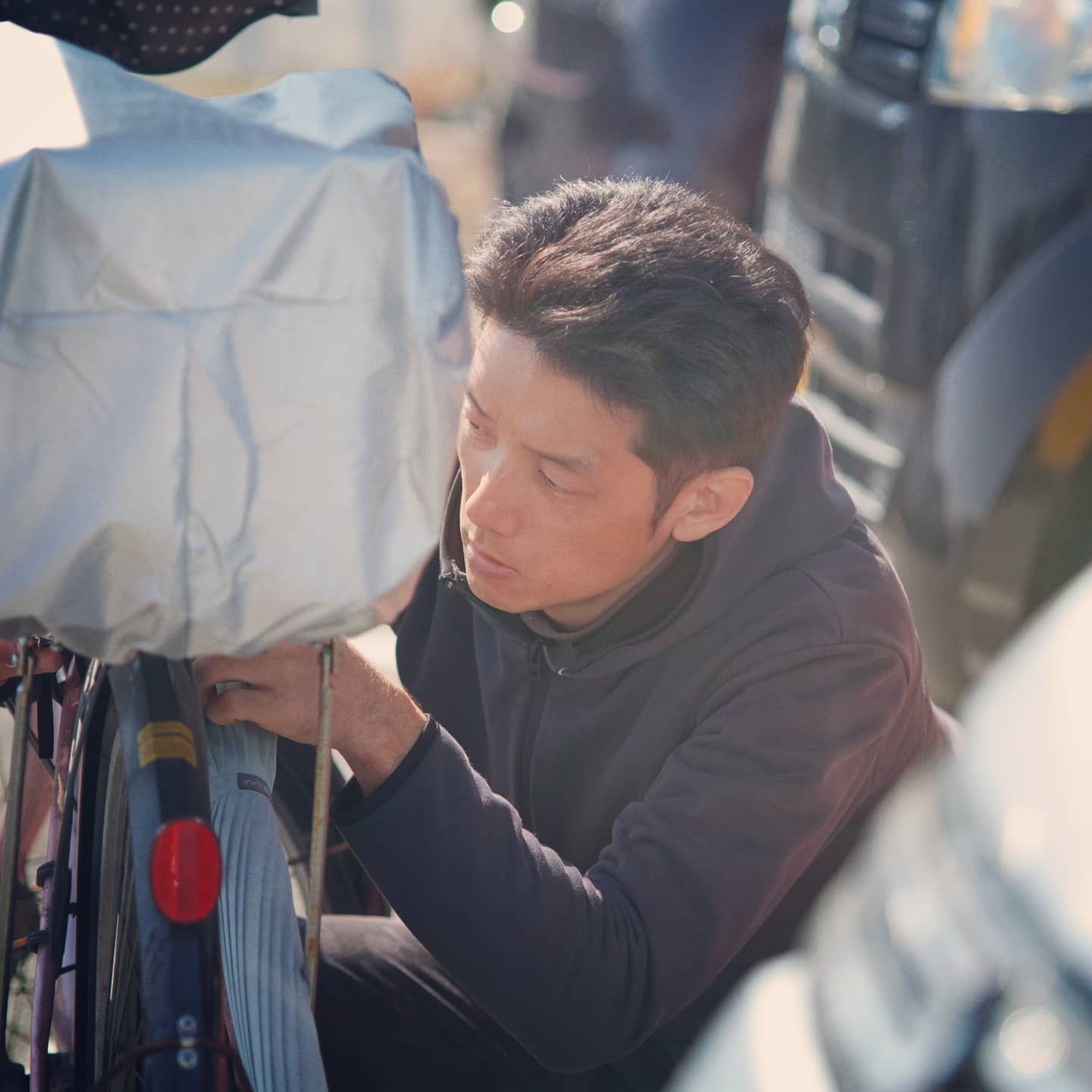 即日対応/自転車出張修理専門30年以上の実績/名古屋市中川区