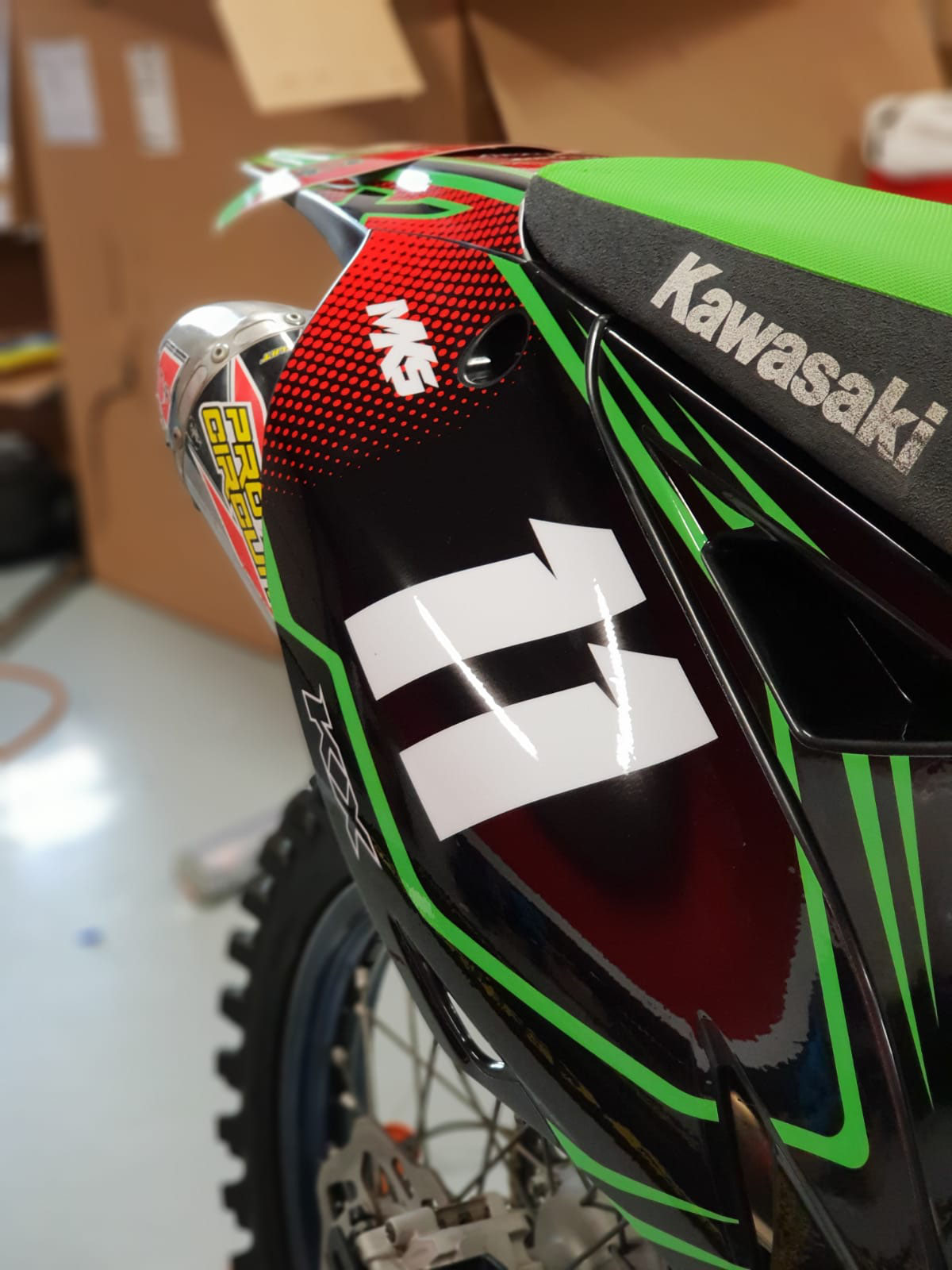 Обои Кавасаки kx250f