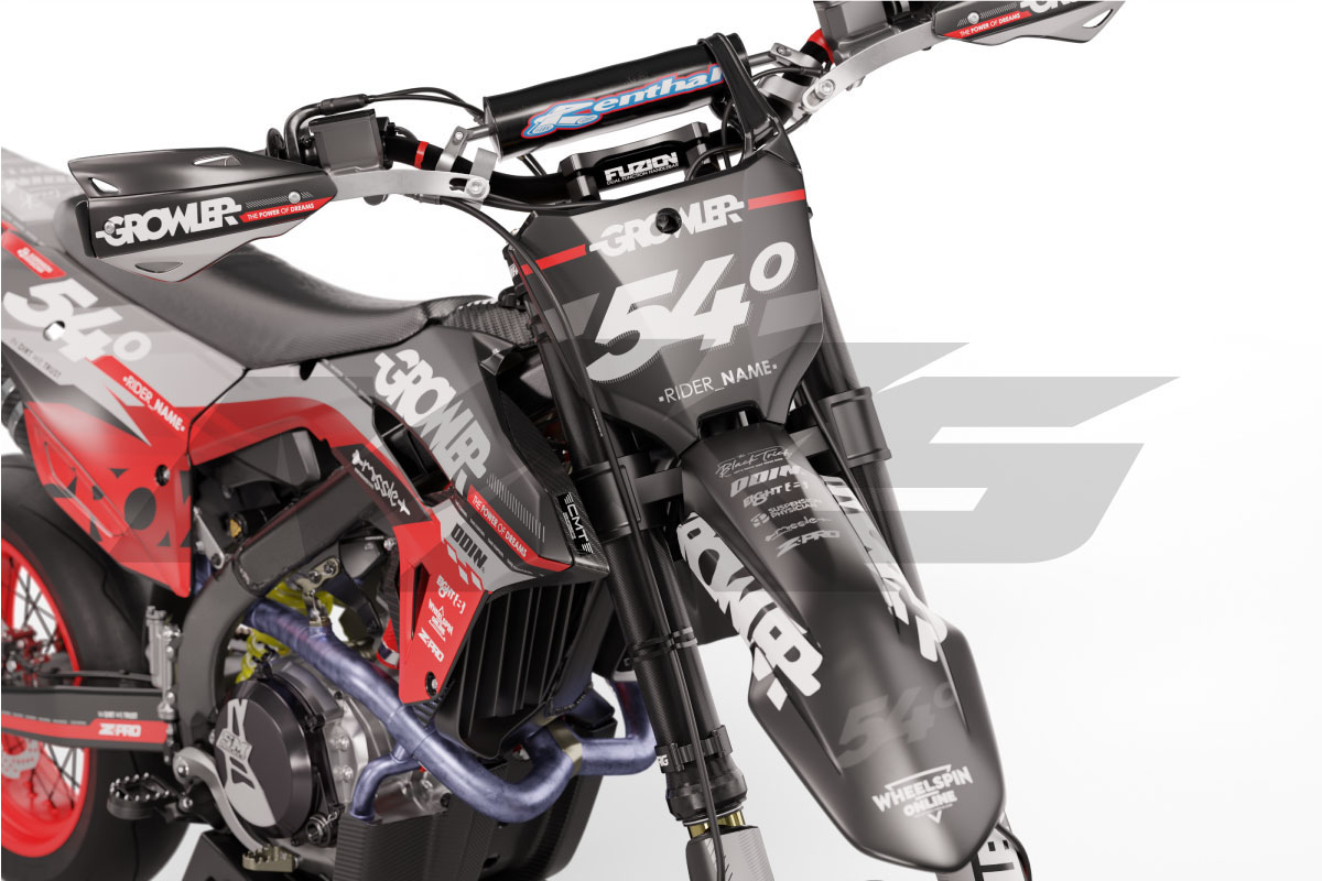 HONDA CRF450R PASSION Legit, verified & testfitted vector template HONDA CRF450R PASSION Legit, verified & testfitted vector template