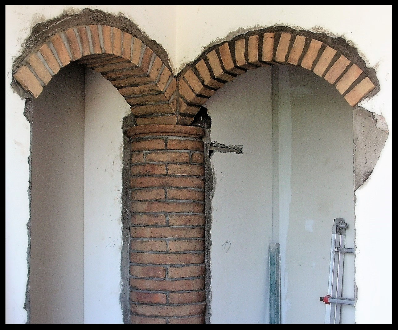 Colonne In Mattoni Faccia Vista