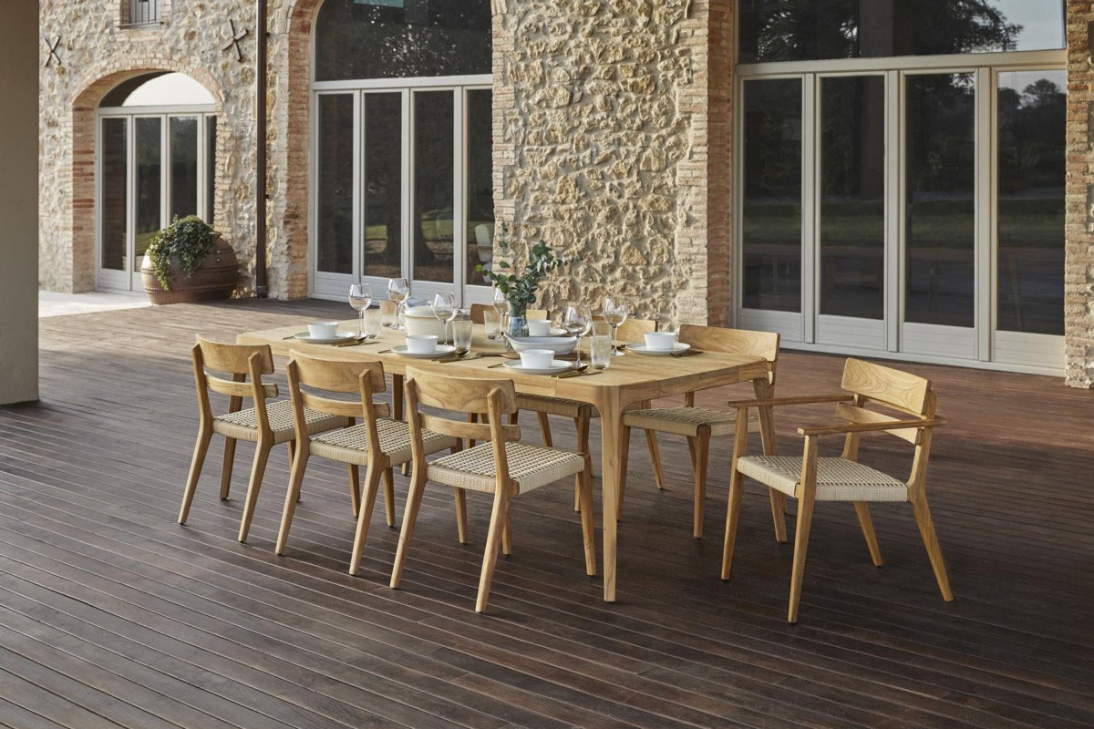 ダイニングテーブル アウトドア - POINT. - PARALEL Table Outdoor