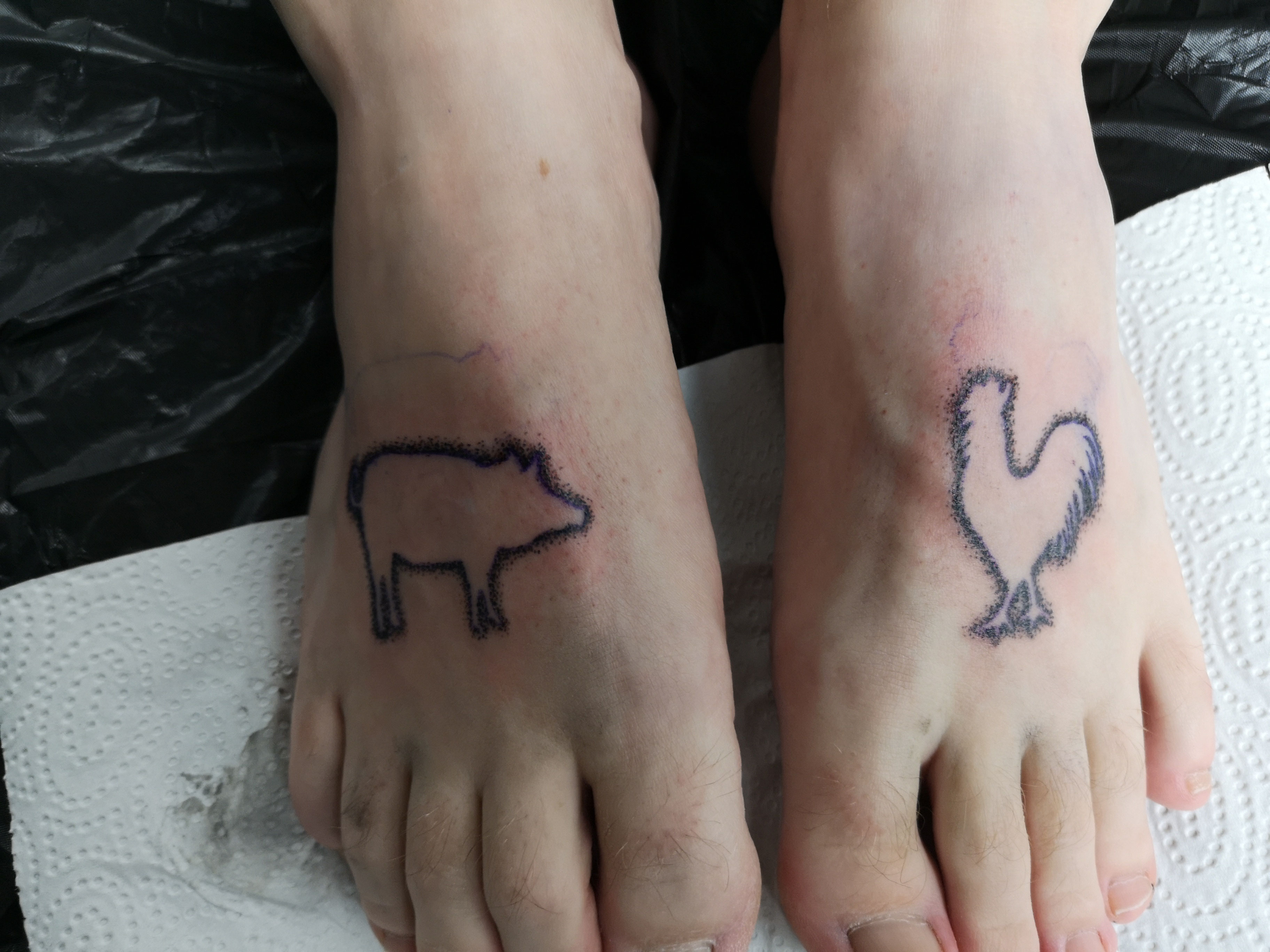 Handpoke Tattoo Handwerk