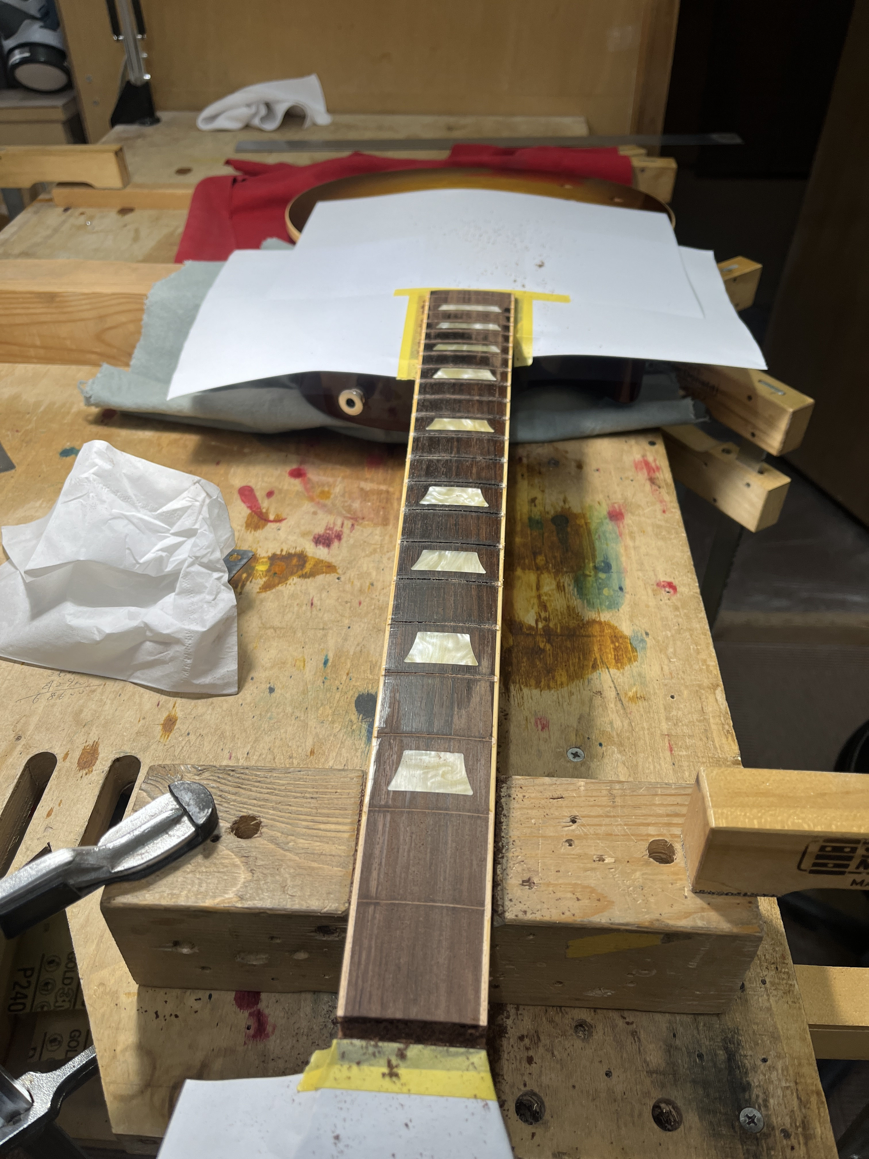 2024/2/7 Gibson LP（リフレットなど 続き） - t-style-guitars