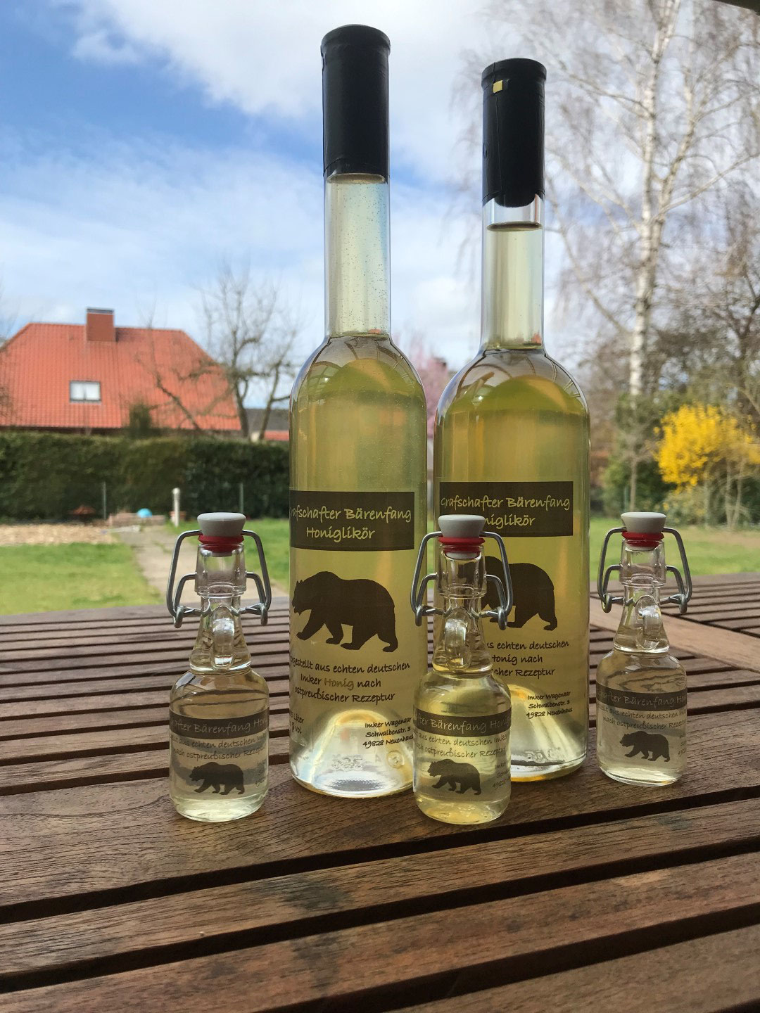 Grafschafter Bärenfang (Honiglikör) - Imker Wagenaar