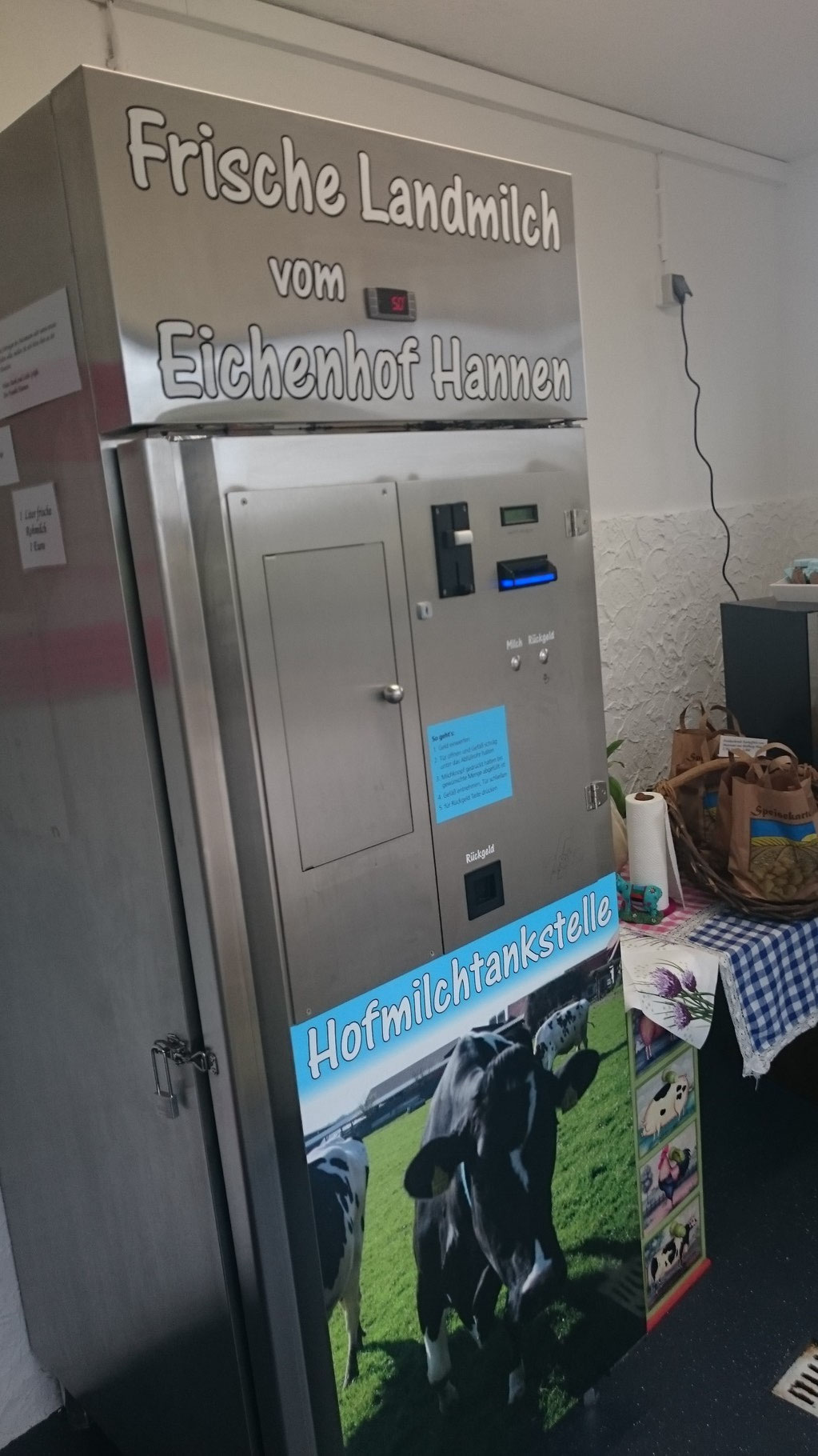 Wir bieten an - Eichenhof Hannen der Bauernhof mit Milchtankstelle Kleve