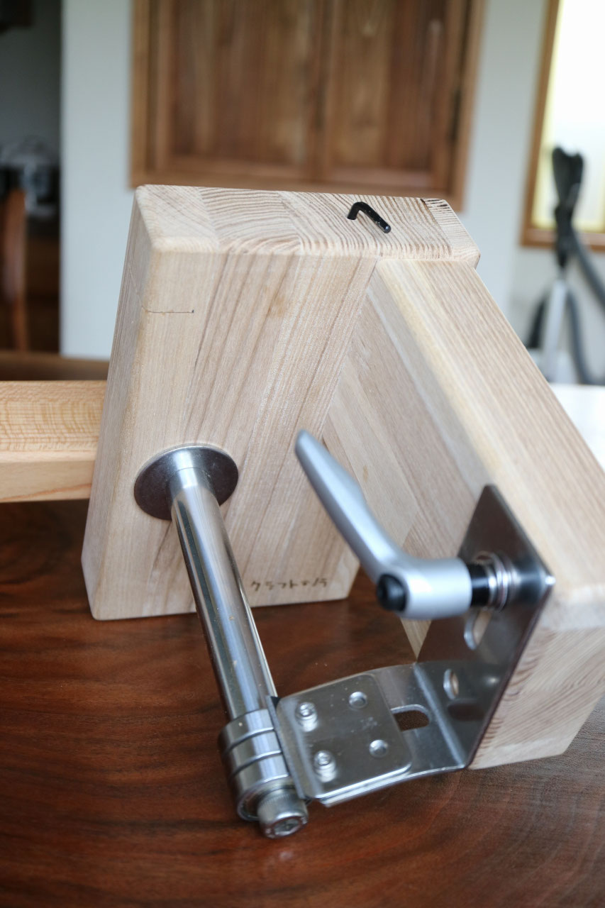 手動革漉き機『フェッタ』レザースプリッター - 木製道具工房クラフト 