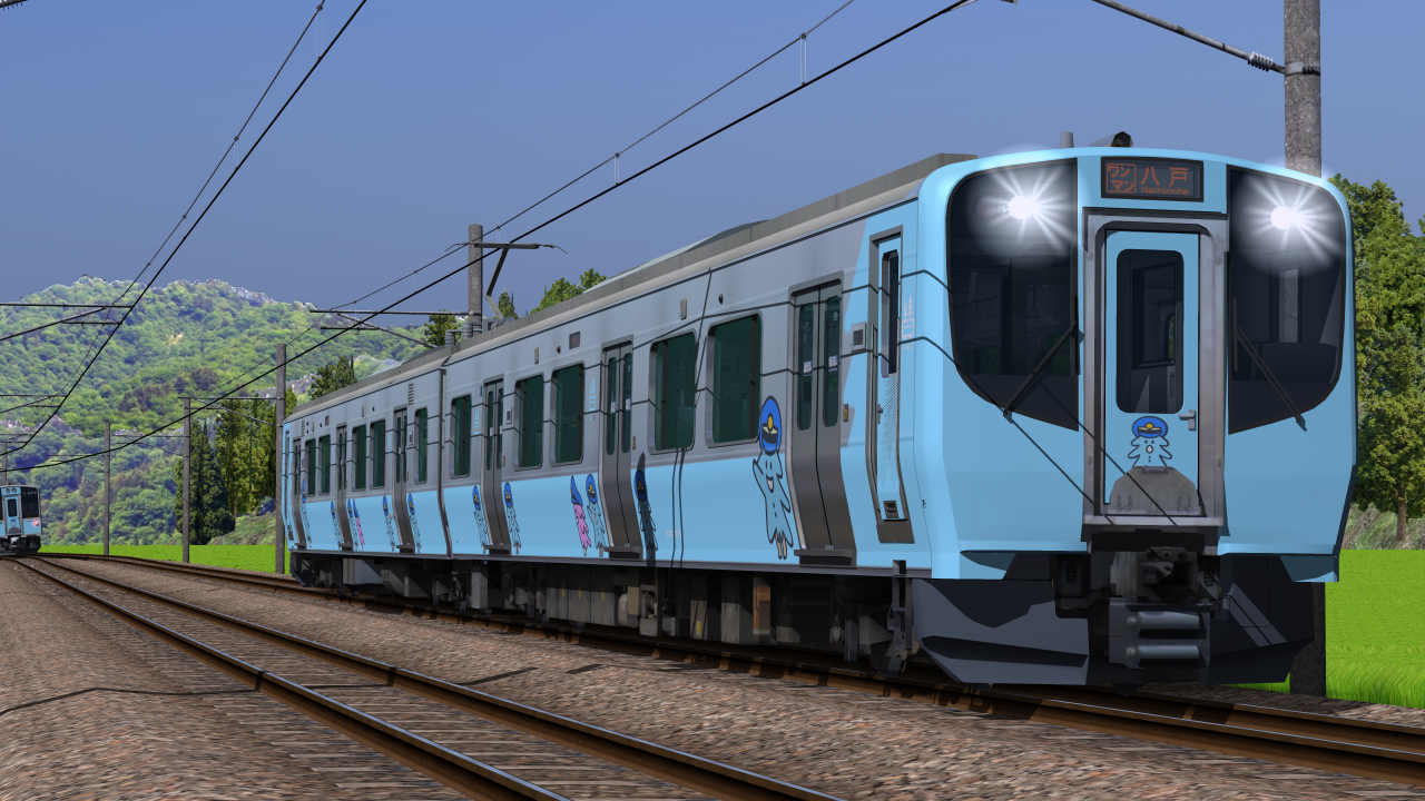 青い森鉄道 青い森703系 - Miyazaki Train World
