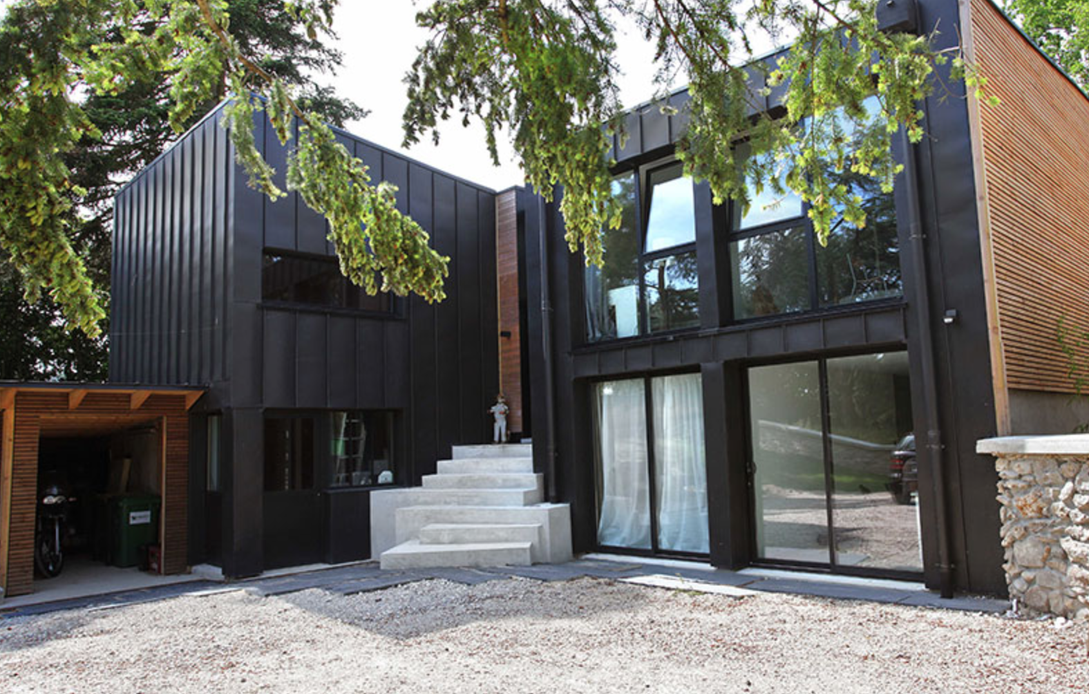 MAISON OSSATURE BOIS - Atelier-RS Architecture