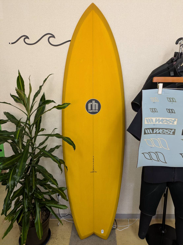 【現状品】ROGER SHEEN ロジャーシーンデザイン サーフボード 7ft Roger hinds ロジャーハインズ - SUNDUKE SURFSHOP サンデュークサーフ