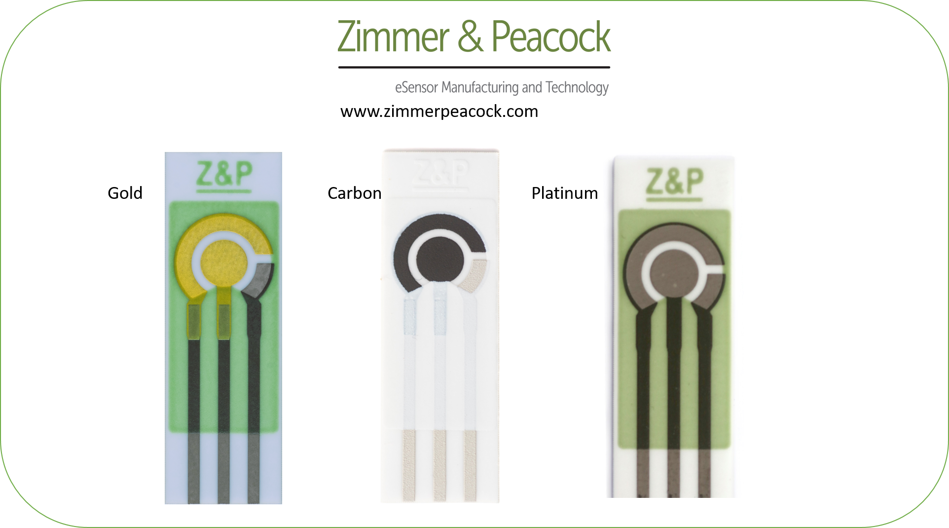 Screen printed electrodes proven to be resistant to organic solvents
