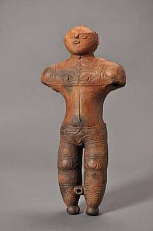 古代バクトリア☆複合体石像 ：腕のある男性像 彫刻・オブジェ