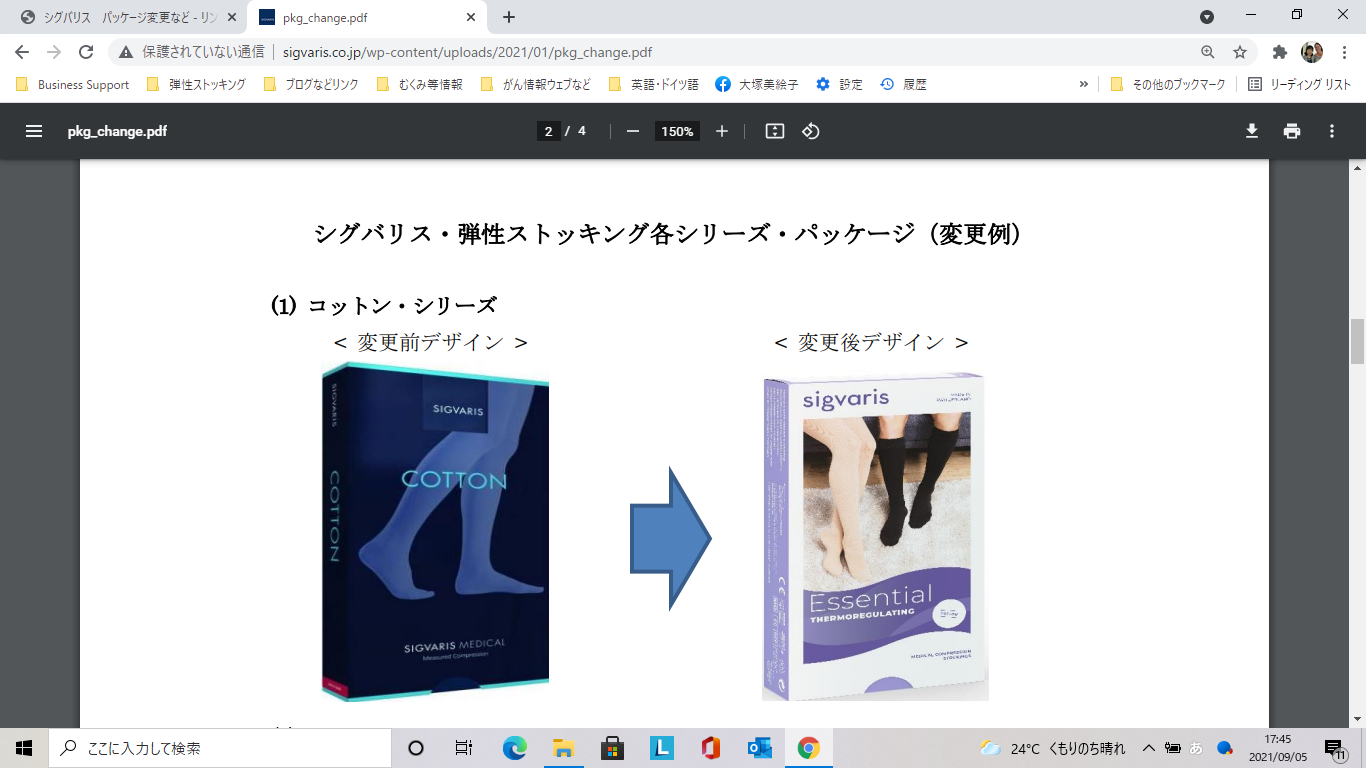医療用 弾性ストッキング ハイソックス シグバリス ハイライト
