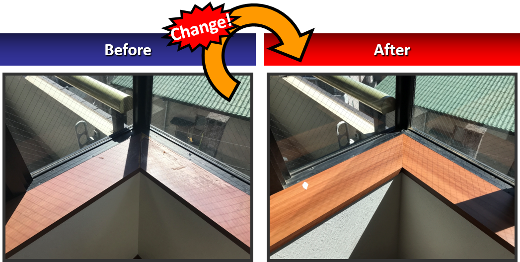 ダイノックシート加工します ☆キッチンカウンター、出窓カウンターetc