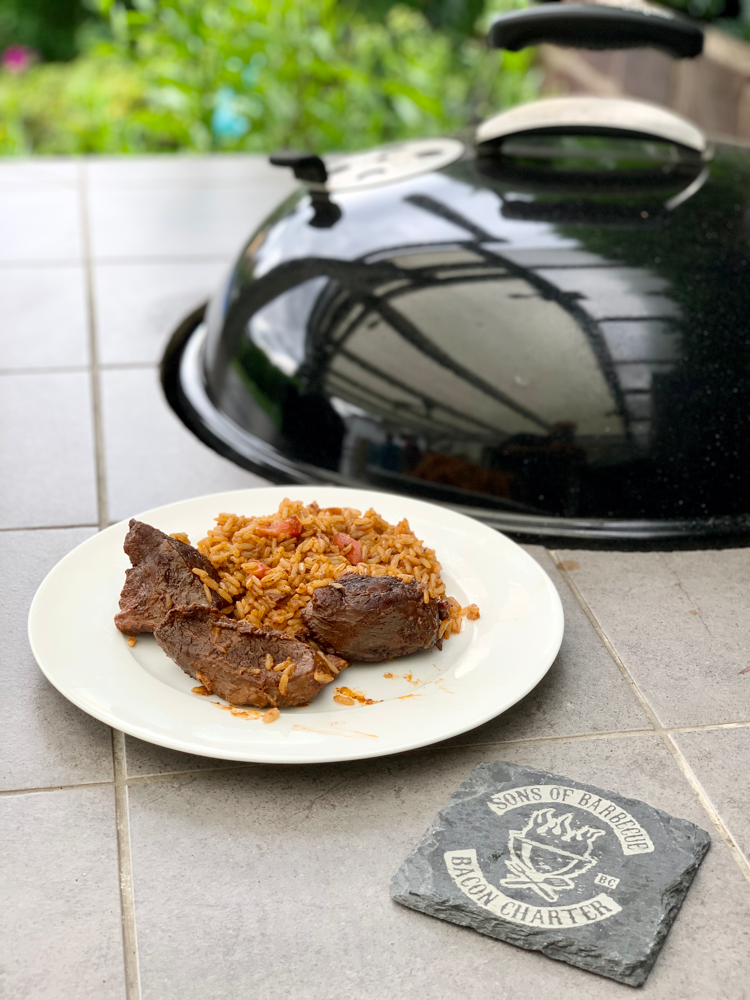 Rindfleisch mit Reis aus dem Dutch Oven SonsOfBarbecue