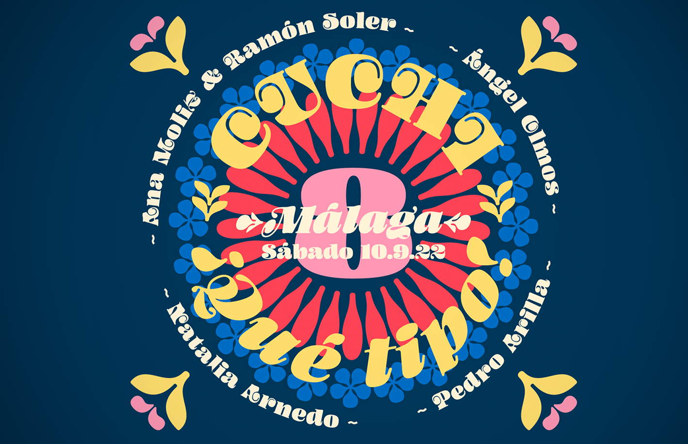 The "Cuchis" are informal events dedicated to promoting typographic culture in the south of