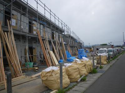 東日本大震災仮設住宅