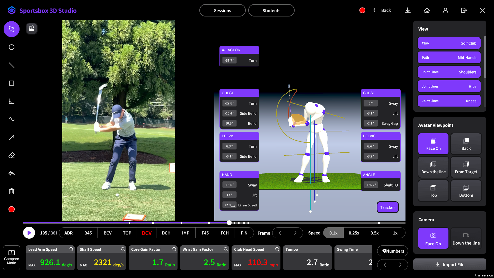Sportsbox 3D Studio - base-golf home page
