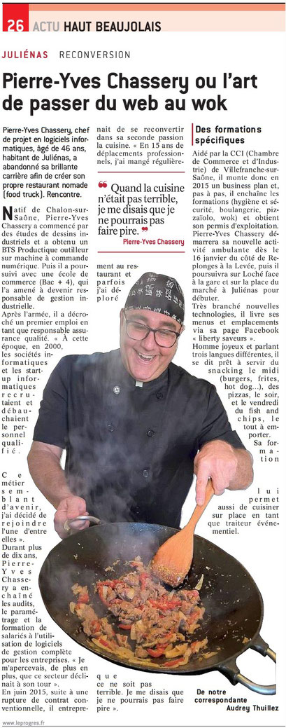 Liberty Saveurs food truck Mâcon. Food truck Bourg-en-bresse. Food Truck Villefranche-sur-Saône