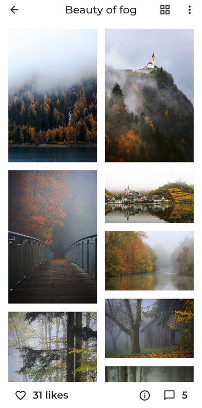 Portfolio Ansicht