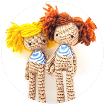 Isabelle Kessedjian - poupée au crochet - crochetdoll - Les Pépettes de Sète - PP7 - made in france - Sète