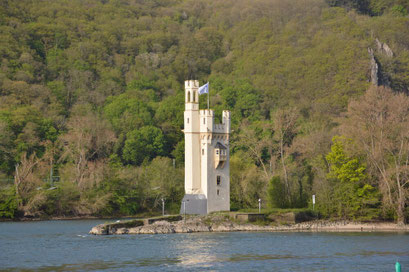 Daarna passeerden we de Binger Mauserturm.