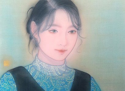 絹に甦る美人画の世界 - 煌めきの会