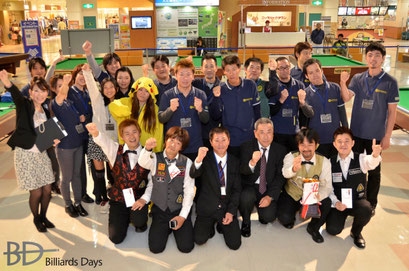 上位入賞者とHRCの面々と関係各位