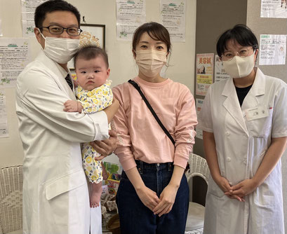 世珍堂の漢方と鍼治療で妊娠された子供　不妊治療