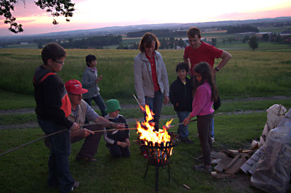 22.6.2012, Sonnwendfeuer am Oberraderberg