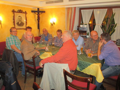 7. Oktober 2016, Karpfenessen beim Furtnerwirt in Maasbach
