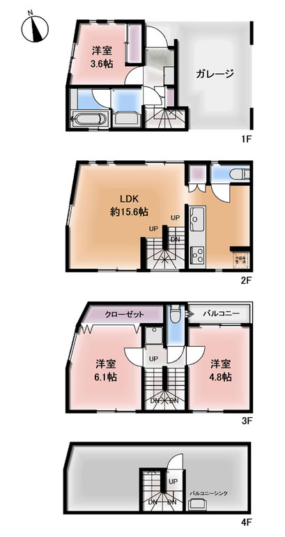 東向島2丁目 戸建 3LDK 図面