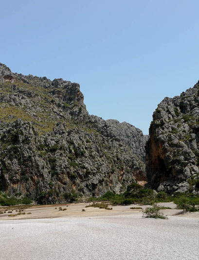 Mündungsschlucht des Torrent de Pareis