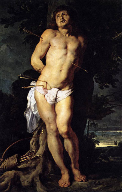 Saint Sébastien – Peter Paul Rubens, 1614