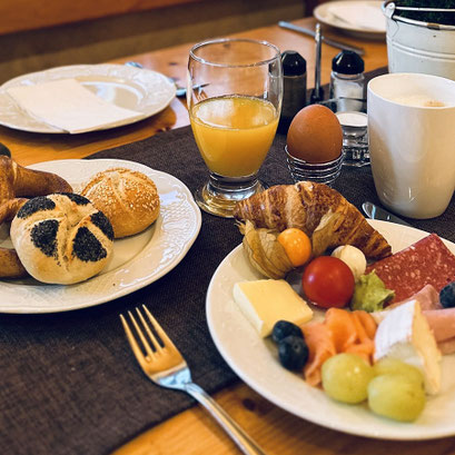 Frühstück in der Bruckmühle – Frühstücksbuffet im Tölzer Land
