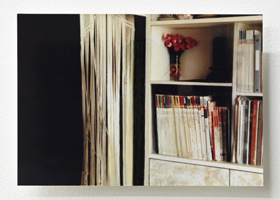 “Background #34” 2021, oil on photograph, 8.9×12.7cm