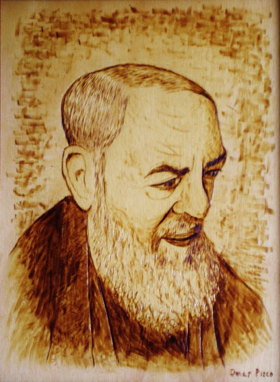 San Pio (Pirografia)