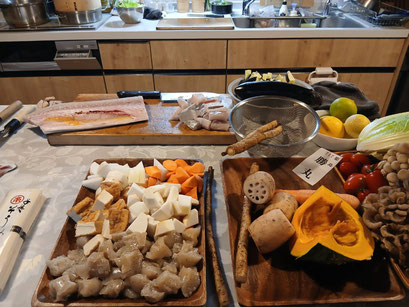 がめ煮の事前準備も終わりました！