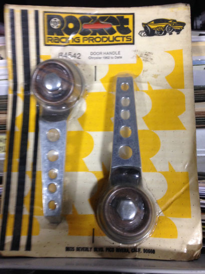Some vintage Rocket door handles
