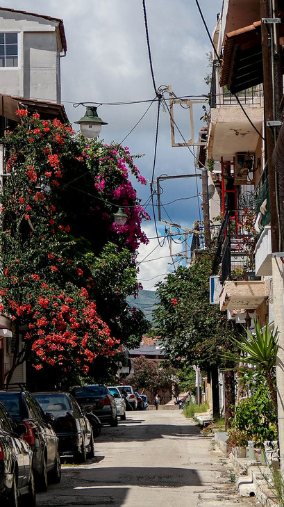 Flower Power Streets in Zakynthos Zante Town | Beautiful Greece | hot-port.de | Lifestyle Blog