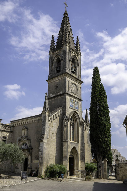 Bild:  Église Saint-Roch in Aiguèze an der Ardèche 