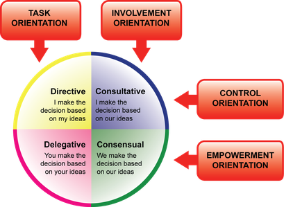 Formula 4 Leadership Decision Making Model: Tipo di Leaderhsip