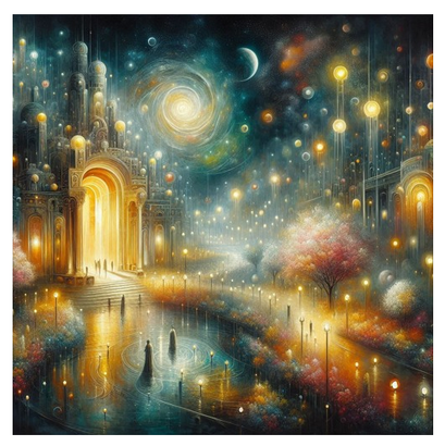 Illustration de "Lumières" par Jean Ripoll